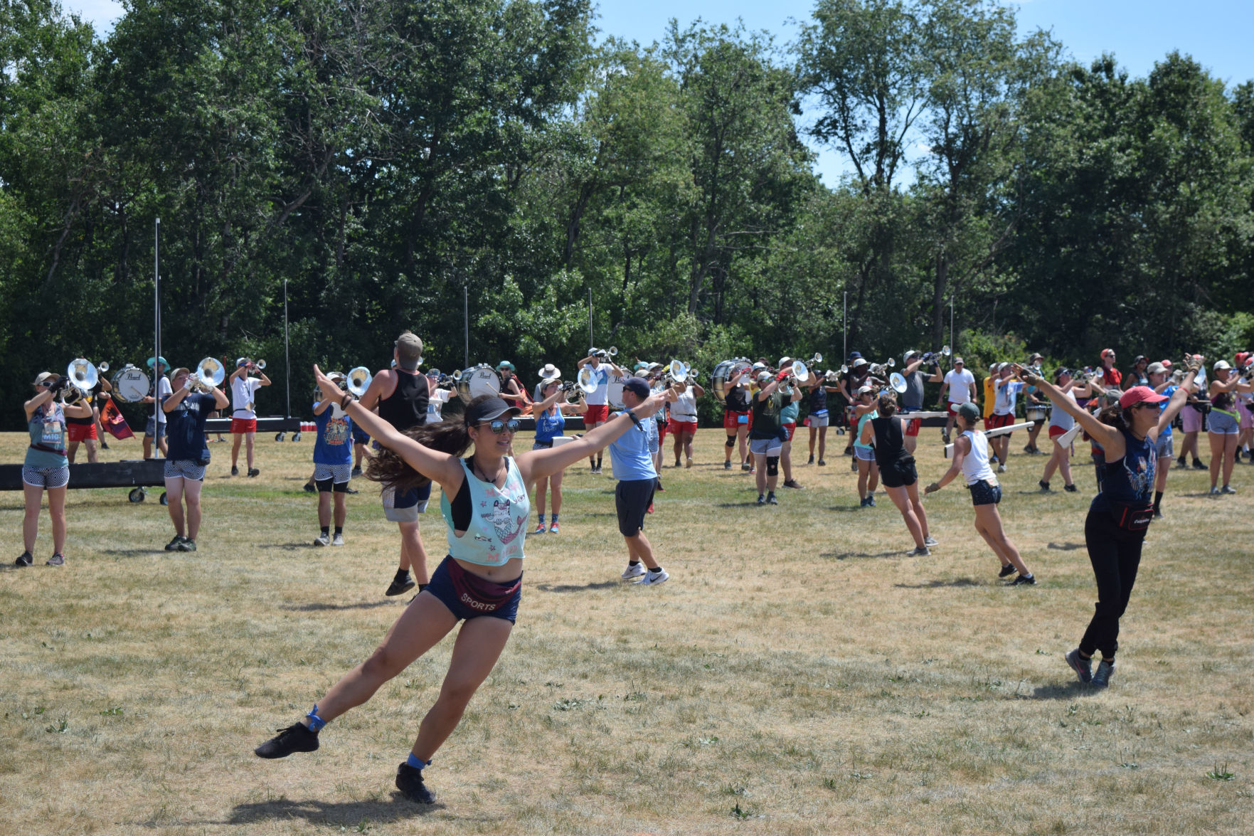 Spartans practice